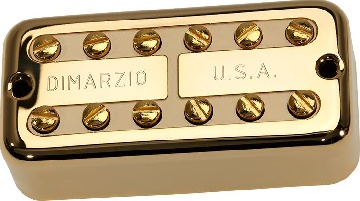 DiMarzio NewTron Bridge F-spaced Gold/Cream - DP292FGCR