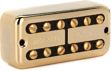 DiMarzio PAFTron Neck Gold/Black - DP293GBK