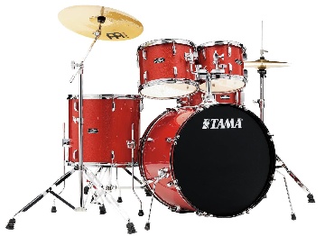 Tama St50h5-cds - Stagestar 5pc Drum Kit + Meinl Cymbals - Slp Fat Spruce - Starclassic Maple - Batterie / Percussioni Batterie - Batterie Acustiche (set)
