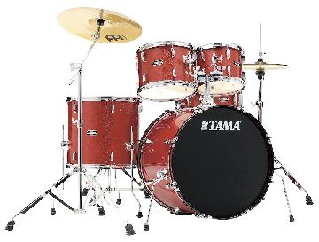 Tama ST52H5-CDS - STAGESTAR 5PC DRUM KIT + MEINL CYMBALS - SLP FAT SPRUCE - STARCLASSIC MAPLE