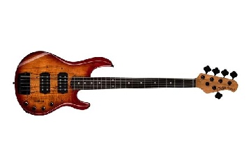 Sterling by Music Man RAY35HH Spalted Maple Blood Orange Burst