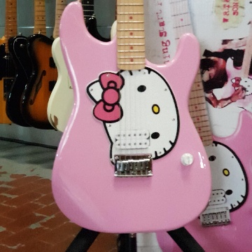 Squier Fender Stratocaster  Hello Kitty + Original Box - Chitarre Chitarre - Elettriche