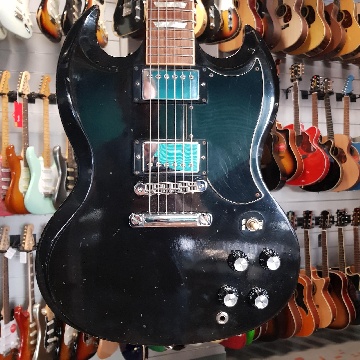 Gibson Sg Standard 50th Anniversary Ebony Black - Guitars Guitars - Solid Body Electric Guitars