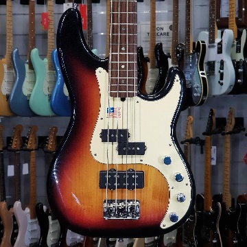 Fender American Deluxe Precision Sunburst - Bassi Bassi - Elettrici 4 Corde