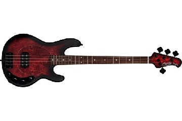 Sterling By Music Man Stingray Ray35 Pb Dark Scarlet Burst Satin - Bassi Bassi - Elettrici 4 Corde