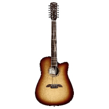 ALVAREZ AD60CE 12-STRING SHADOWBURST