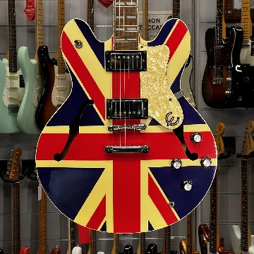 Epiphone Supernova Union Jack Signature Noel Gallagher Oasis - Chitarre Chitarre - Elettriche Hollow / Semi