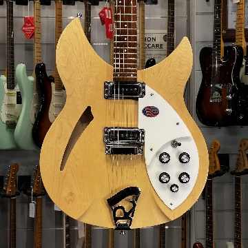 Rickenbacker 330 Mapleglo Natural - Chitarre Chitarre - Elettriche Hollow / Semi