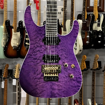 JACKSON PRO SOLOIST SL2Q MAH EB TRANSPARENT PURPLE