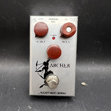 Rocket Amp Archer Silver Overdrive - Guitars Effects - Overdrive Pedals