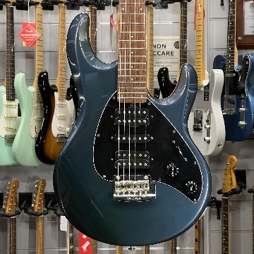 MUSIC MAN SILHOUETTE HSH TREMOLO CARBON BLUE PEARL