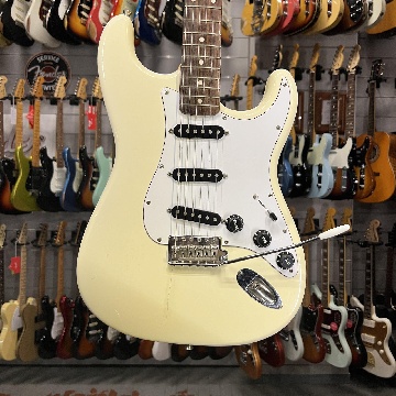 SQUIER JAPAN STRATOCASTER SILVER SERIES WHITE