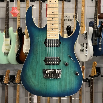 IBANEZ RG652AHMFX PRESTIGE JAPAN  NGB NEBULA GREEN BURST