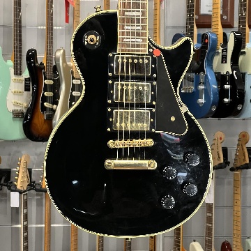 EPIPHONE LES PAUL CUSTOM 3 PICKUP EBONY