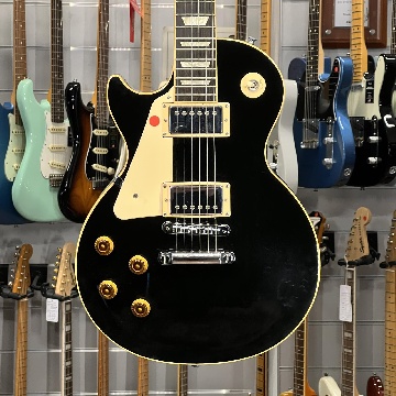 GIBSON LES PAUL STANDARD  EBONY BLACK LH LEFT HANDED MANCINA + LOCKING TUNERS