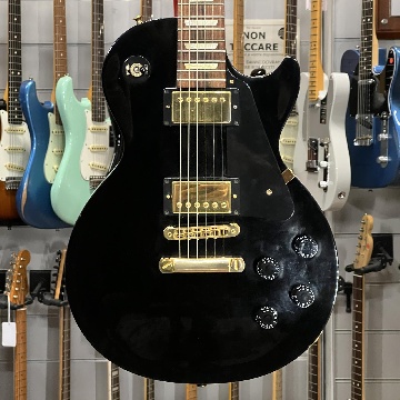 GIBSON LES PAUL STUDIO 2008 BLACK EBONY GOLD HARDWARE