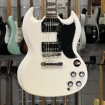 EPIPHONE SG 61 LES PAUL CUSTOM WHITE FADED