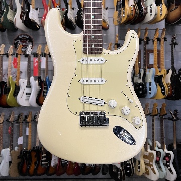 FENDER AMERICAN DELUXE STRATOCASTER STRATOCASTER DELUXE OLYMPIC WHITE OLIMPIC WHITE + ARTISAN PICKUPS