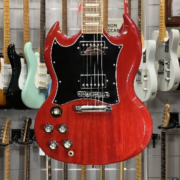 GIBSON SG STANDARD CHERRY LEFT HANDED LH MANCINA