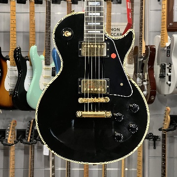 GIBSON LES PAUL CUSTOM 57 BLACK BEAUTY EBONY 1991 PRE HISTORIC