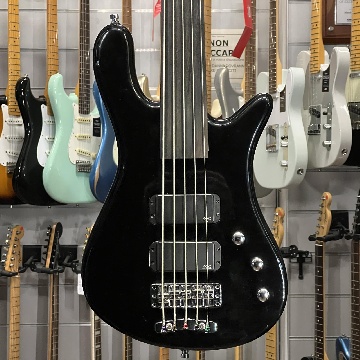 WARWICK ROCKBASS STREAMER HH 5 CORDE NIRVANA BLACK FRETLESS