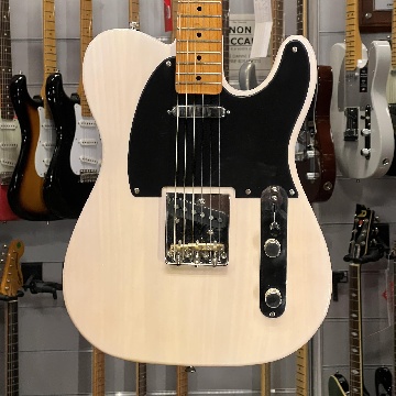 SQUIER CLASSIC VIBE 50 TELECASTER WHITE BLONDE + COMPENSATED SADDLES