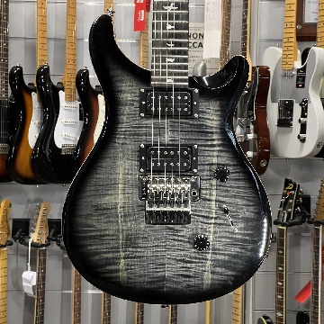 PRS SE CUSTOM 24 FLOYD ROSE CHARCOAL BURST