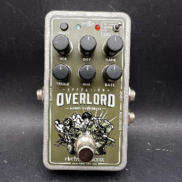 ELECTRO HARMONIX OPERATION OVERLORD NANO OVERDRIVE