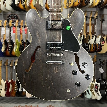 GIBSON ES 335 SATIN DOT TRANS BLACK MEMPHIS