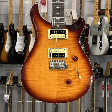 PRS SE CUSTOM 24 VINTAGE SUNBURST KOREA + BRASS BRIDGE