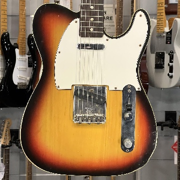 FENDER TELECASTER YEAR 1969 SUNBURST DOUBLE BOUND BINDING ULTRA RARE!