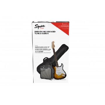 Squier Affinity Pack Kit Set Stratocaster Strat Bsb Sunburst 10g 0371823632 - Chitarre Chitarre - Set Chitarre + Accessori