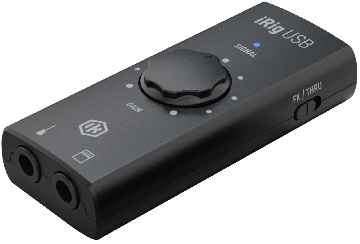 IK Multimedia iRig USB - Interfaccia audio universale per chitarra/basso - PC e MAC