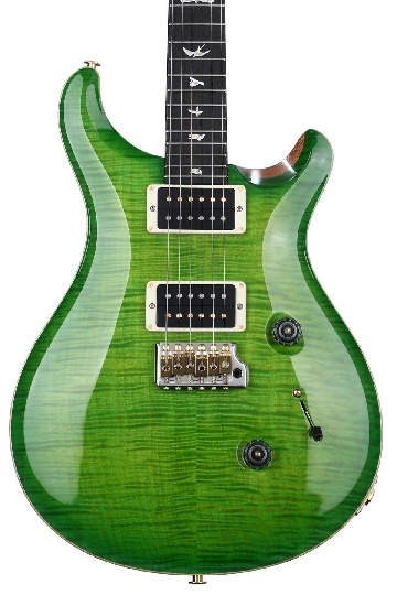 Prs - Paul Reed Smith Custom 24 Piezo 10-top Eriza Verde - Chitarre Chitarre - Elettriche