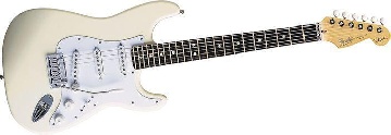 FENDER Jeff Beck Stratocaster RW Olympic White 0119600805