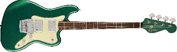 Squier Paranormal Rascal Bass Hh  Sherwood Green 0377105546 - Bassi Bassi - Elettrici 4 Corde
