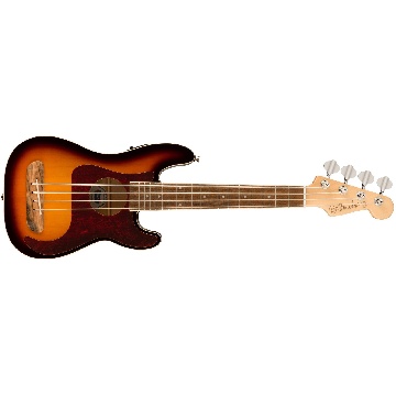 Fender Fullerton Precision Bass Uke Ukulele  3-color Sunburs 0970583500 - Chitarre Chitarre - Ukulele Banjo e Mandolini
