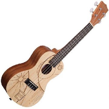 KALA KA-MXMTOON-C - SIGNATURE MXMTOON - C/BORSA ukulele