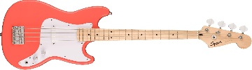 SQUIER Sonic Bronco Bass MN   Tahitian Coral 0373802511