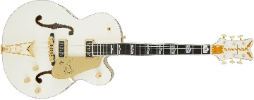 GRETSCH G6136-55 Vintage Select Edition 55 Falcon Tailpiece Vintage White Lacquer 2411510805