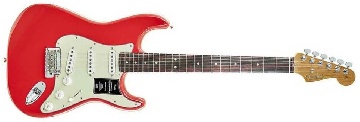 FENDER Limited Edition American Professional II Stratocaster Roasted - CUSTOM 69 PICKUPS -  Fiesta Red 0177110740