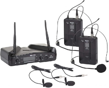 Eikon Proel Wm300dh Wireless Dual Headset - Voce - Audio Microfoni - Wireless Voce