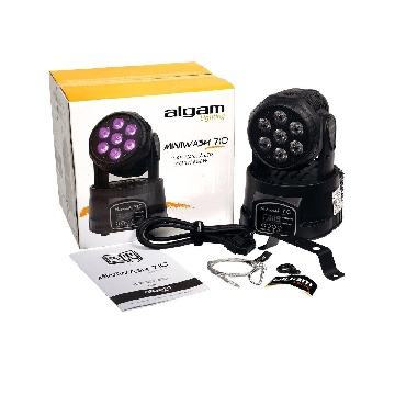 Algam Lighting Miniwash 710 Testa Mobile Wash Led Rgbw - Voice - Audio Lights - Moving Heads