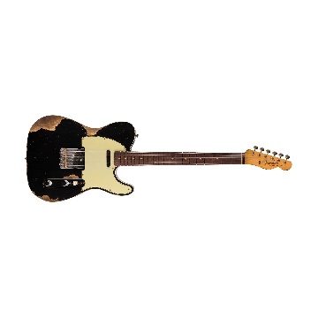 FENDER CUSTOM SHOP 1960 Telecaster Custom Heavy Relic RW Aged Black 9236091079