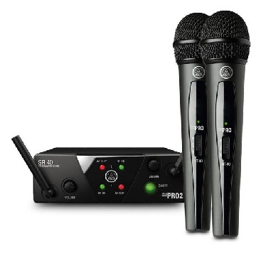 AKG WMS40 MINI DUAL VOCAL SET 2 MIC