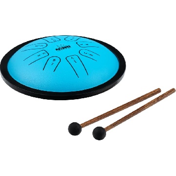 NINO PERCUSSION NINO981 BLU STEEL TONGUR DRUM 8 NOTES