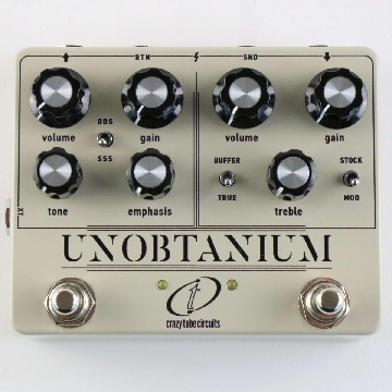 CRAZY TUBE CIRCUITS UNOBTANIUM Amp ina box / Overdrive