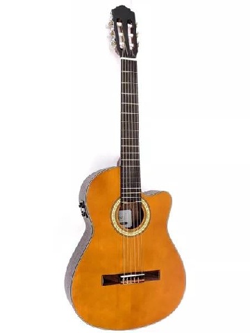 ALYSEE Cl200ces - Chitarra Classica Cutaway 4/4 Satinata + BAG