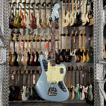 FENDER 1964 Jaguar Journeyman Relic, 3A Rosewood Fingerboard, Faded Aged Lake Placid Blue