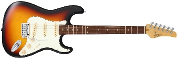 FGN Boundary BST-R/3TS - 3 Tone Sunburst - c/borsa